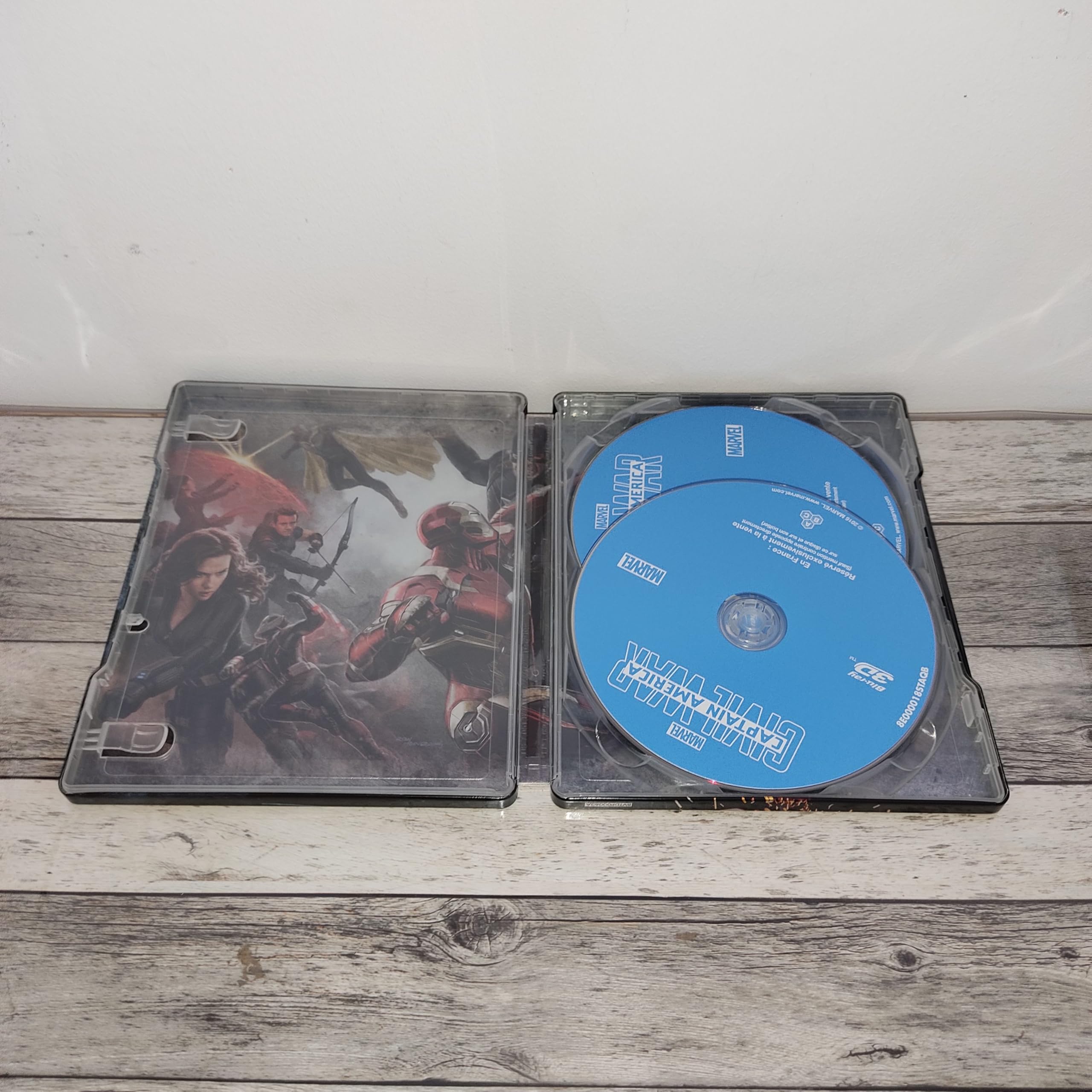 Captain America - Civil War - 3d+2d - Steelbook [Blu-ray]