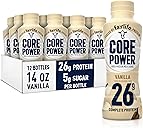 Core Power Protein Shake, Vanilla, 26g Bottle, 14oz, 12 Pack