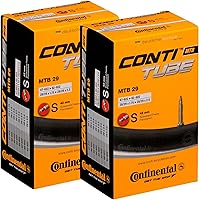 Vista 5 de Continental MTB 29x1.75-2.5" / 47-622 -> 62-622 Inner Tubes - 42mm Presta Valve (Pack of 2 Tubes)