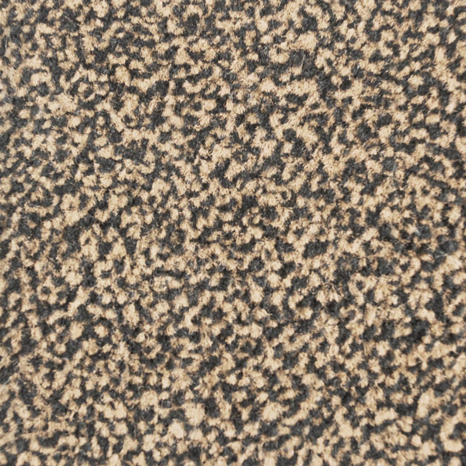 Casa Pura - Tappetino per Ingresso da interno, tappetino antiscivolo e antipolvere, zerbino d'ingresso per interni, zerbino lavabile e ultra assorbente, beige, nero, 90 x 300 cm