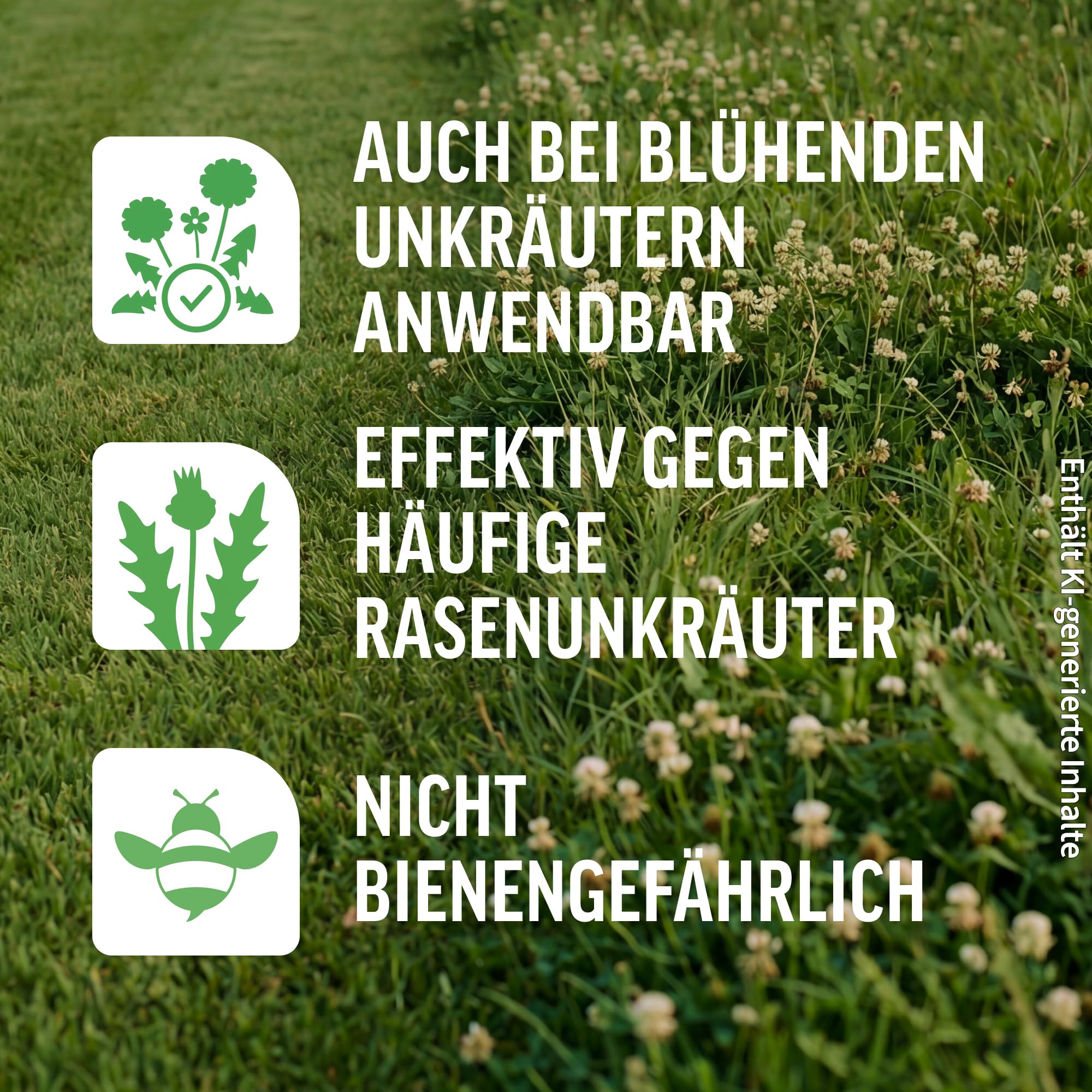 Roundup Rasen Unkrautfrei Rasendünger 9kg 450 m² 2in1 100 Tage Granulat