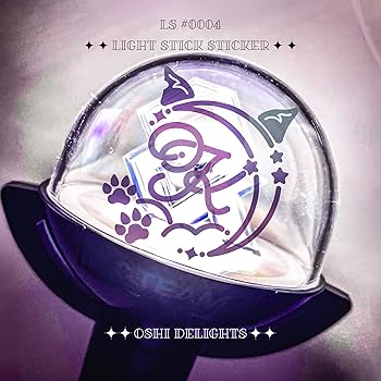 Amazon.co.jp: &TEAM K ケイ ペンライト用 ホログラムステッカー