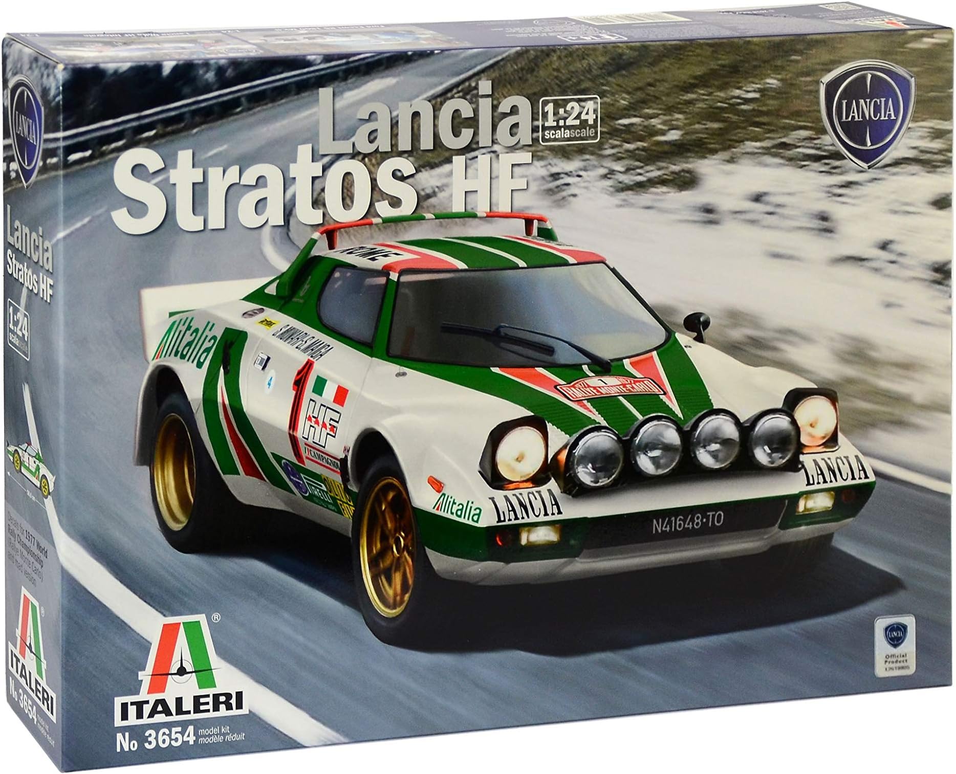 3654 1: 24 Lancia Stratos Vehicle