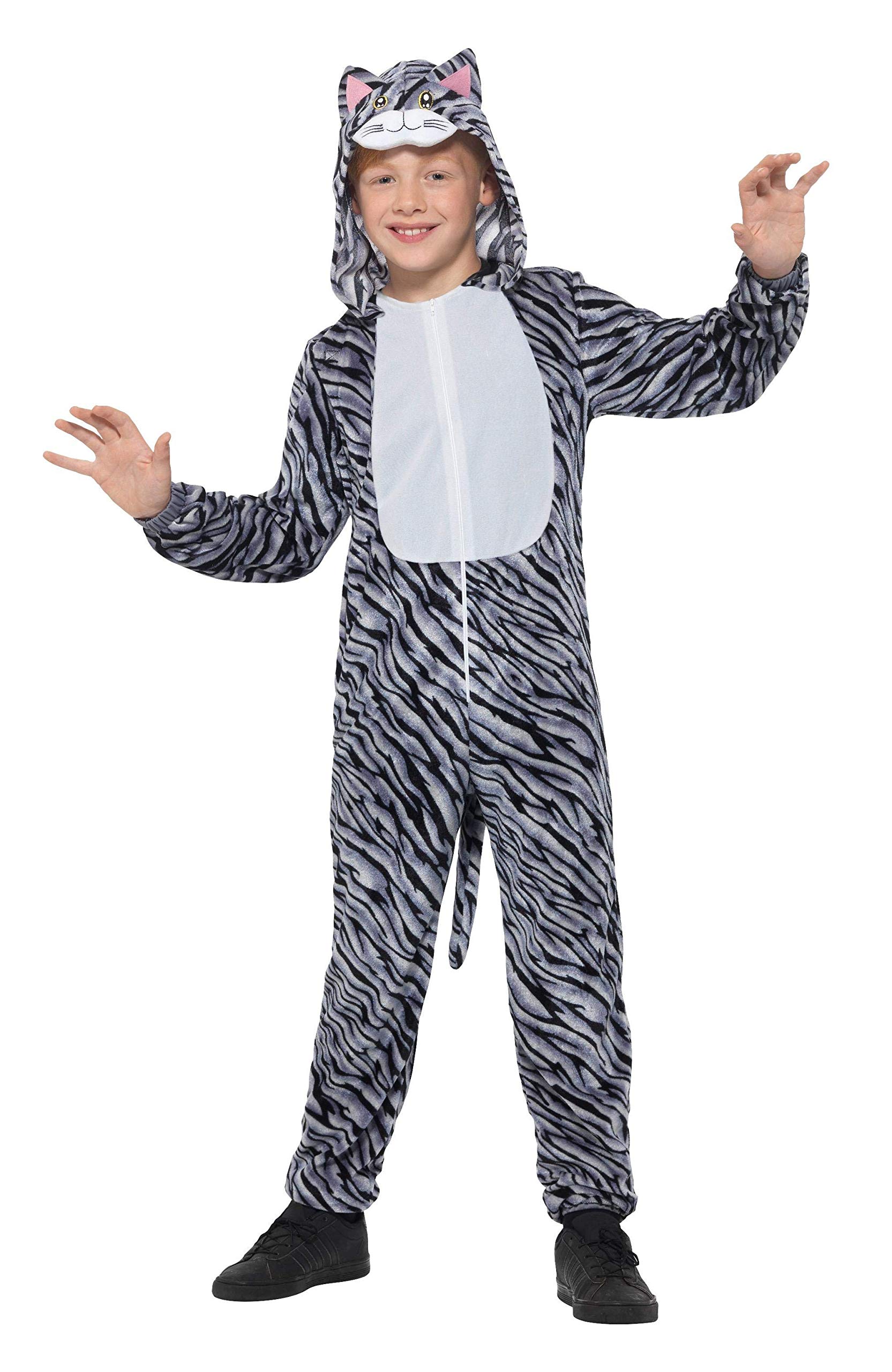 Smiffys Tabby Cat Child Costume, Large