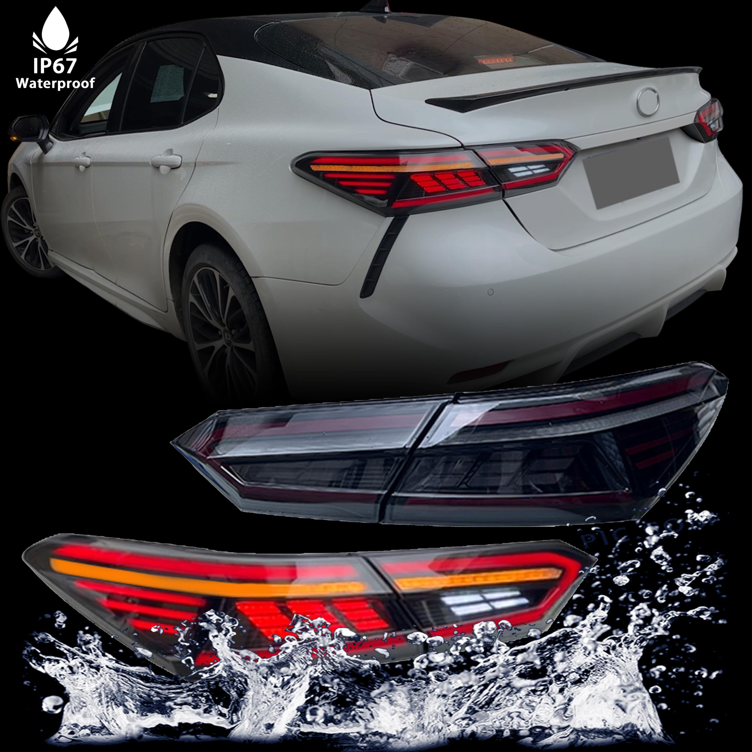 Amazon | Lryopti すべてのトヨタ カムリ第 8 世代 XV70/SE/LE/XSE/XLE