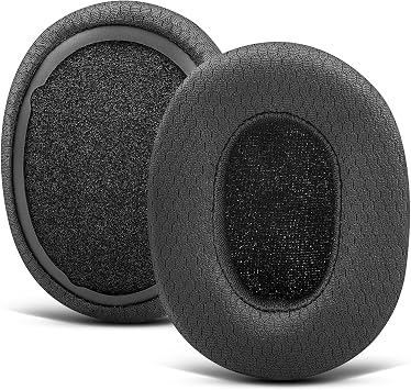Replacement Ear Pads Cushion for Skullcandy Crusher EVO/ANC Hesh 3 -Black