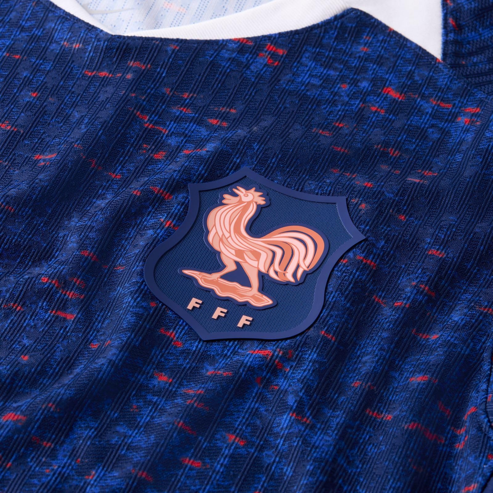 FFF 2025 Match Home (Frauenteam) Nike Authentic Dri-FIT ADV Fußballtrikot für Herren, IH0805
