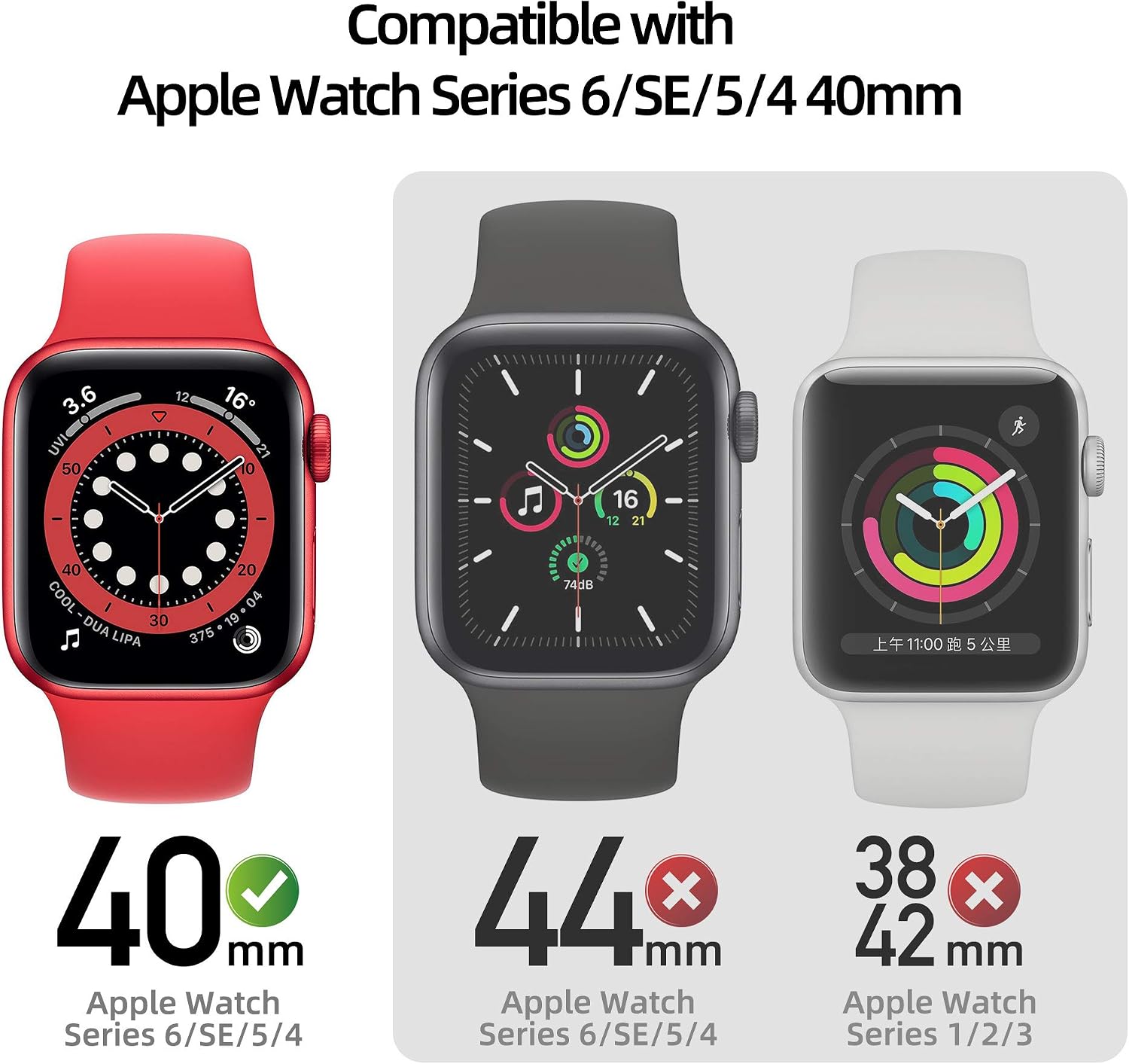 pzoz Compatible for Apple Watch Series SE2 /6/5 /4 /SE 40mm Case with Screen Protector Accessories Slim Guard Thin Bumper Full Coverage Matte Hard Cover Defense Edge for iWatch Women Men GPS (Gold)