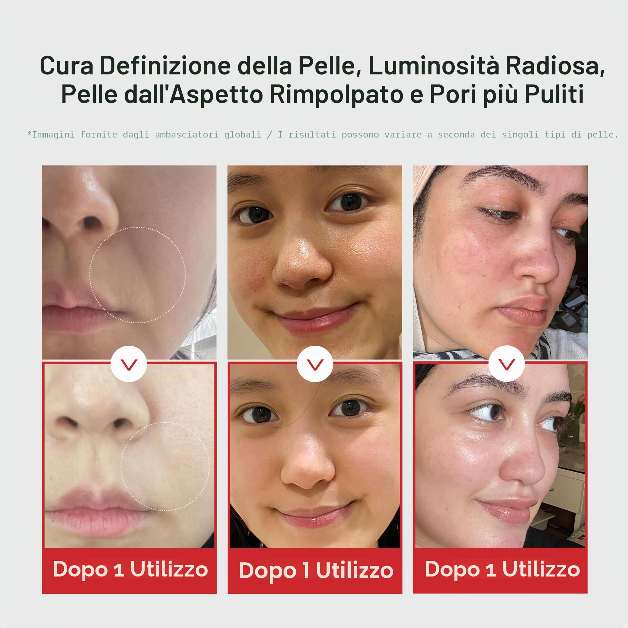 medicube Massaggiatore Di Bellezza Age R Booster Pro 6 In 1 Real Glass Glow Beauty Skin Per La Cura Della Pelle Coreana Pink | 6 in 1 Real Glow Face Massager for Bright, Radiant and More Compact Looking Skincare, Korean Skincare, Pink