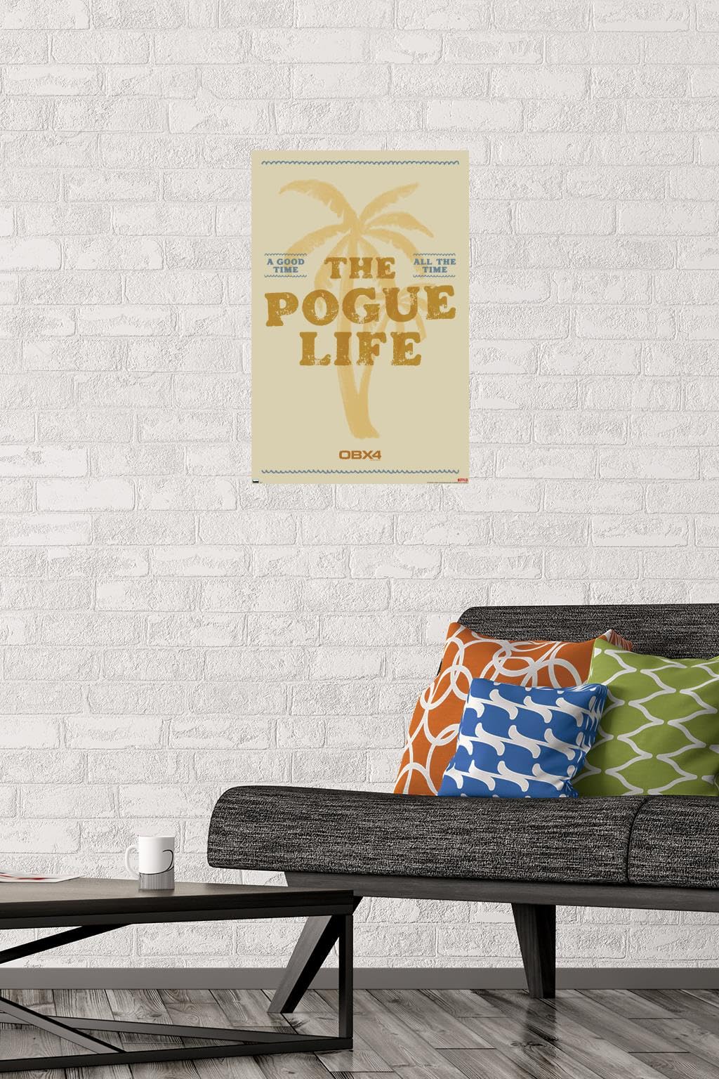 Trends International Netflix Outer Banks: Staffel 4, The Pogue Life Wandposter, 37 x 58 cm, Premium-Version, ohne Rahmen