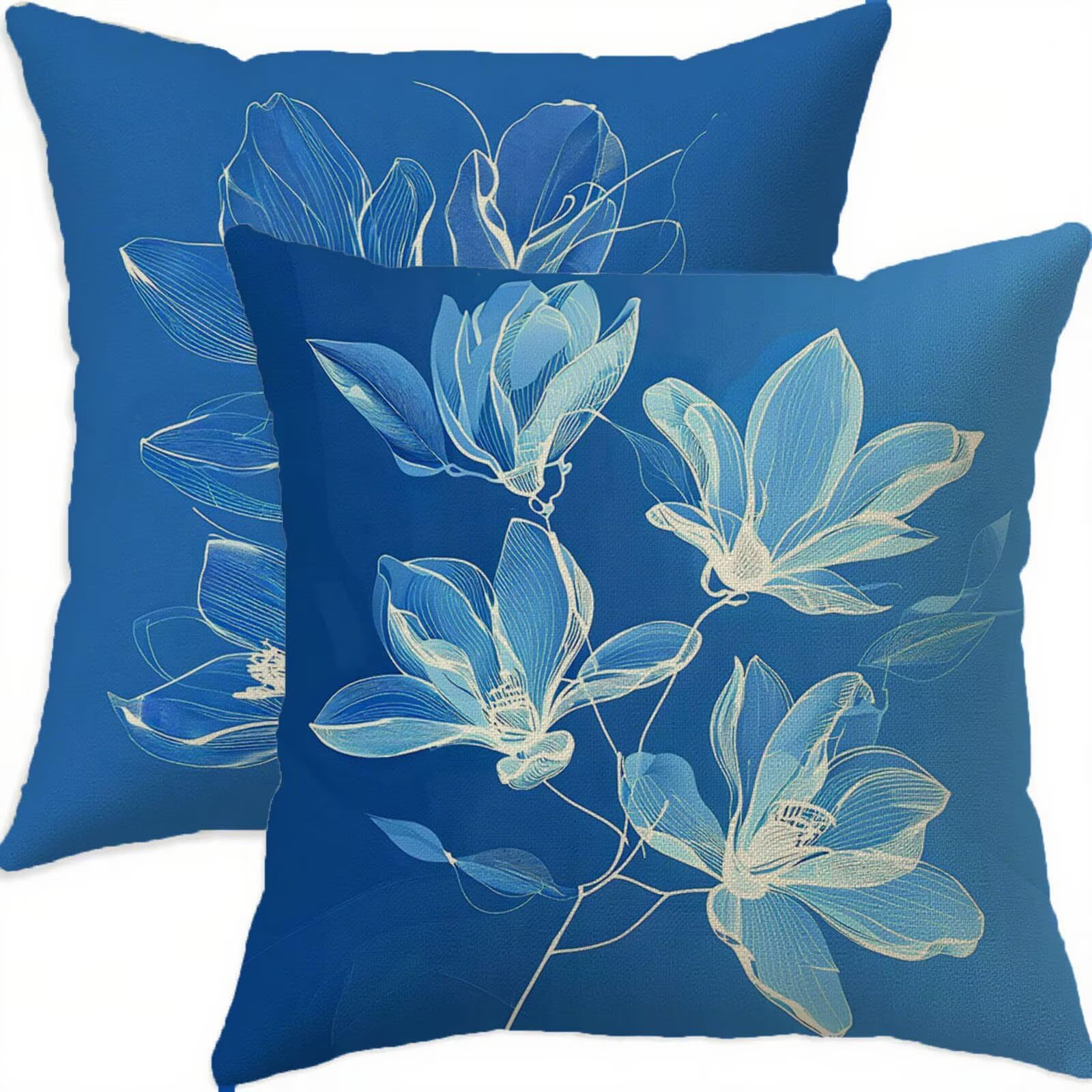 Housse coussin 65x65cm imperméable pour sublimer le canapé de votre salon vintage