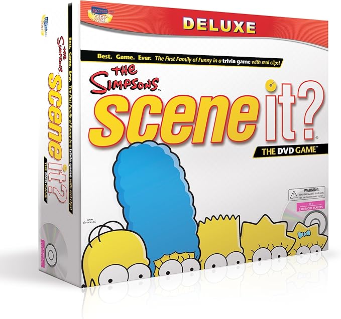 Bart Simpson's Voice Refuses to Be Replaced by AI in The Simpsons 11 81CnsHaLvlL. AC SX679 Scene It? The Simpsons Deluxe Edition