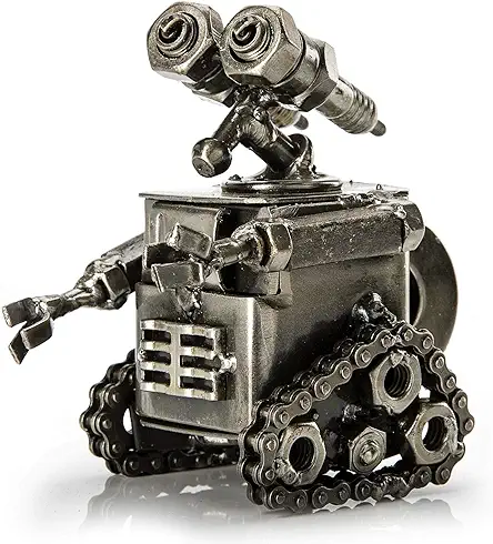 KALIFANO Wall-E Inspired Recycled Metal Sculpture Handcrafted from...