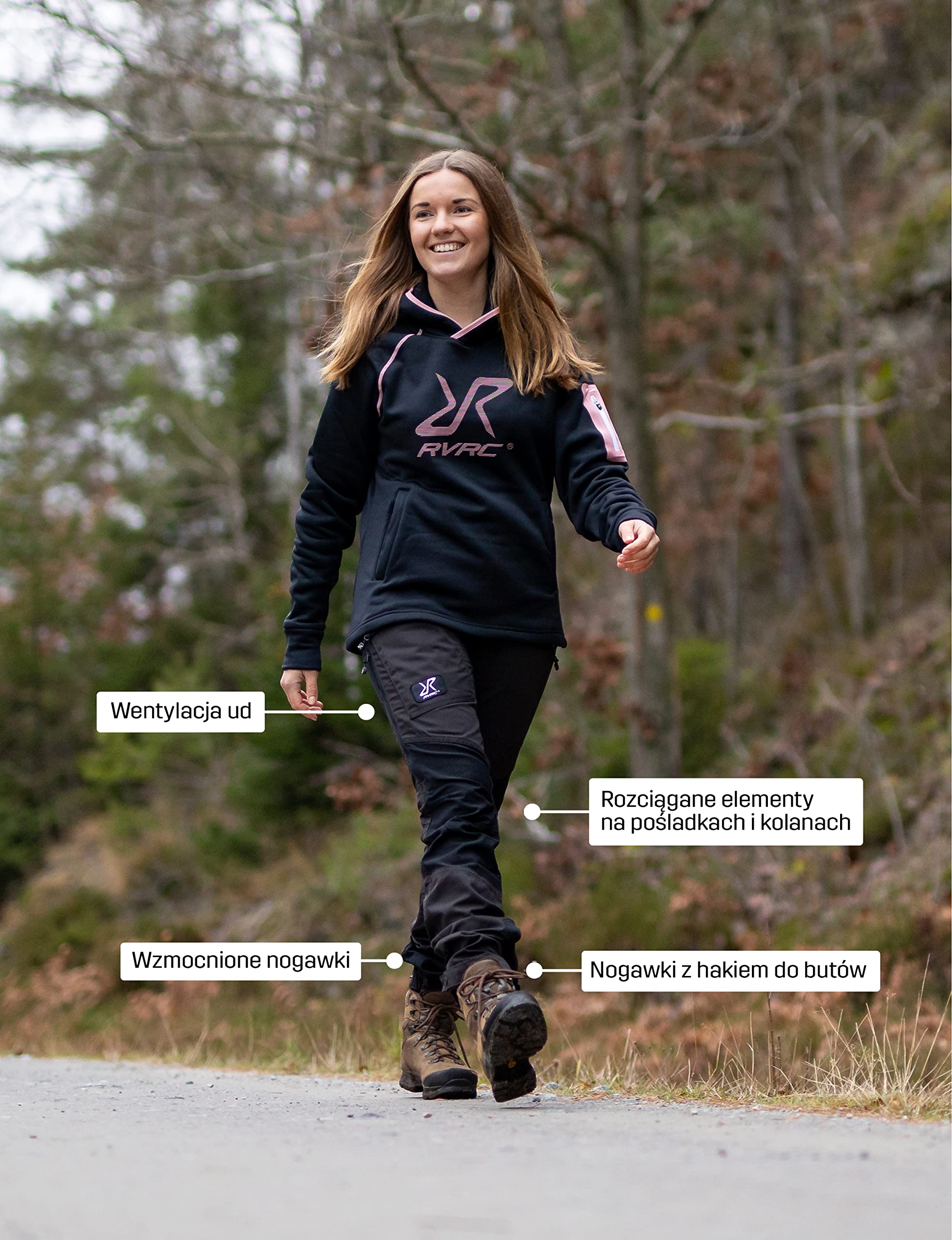 RevolutionRace Nordwand Pro Pants Damskie, Solidne i trwałe spodnie do wędrówki i innych aktywności na świeżym powietrzu
