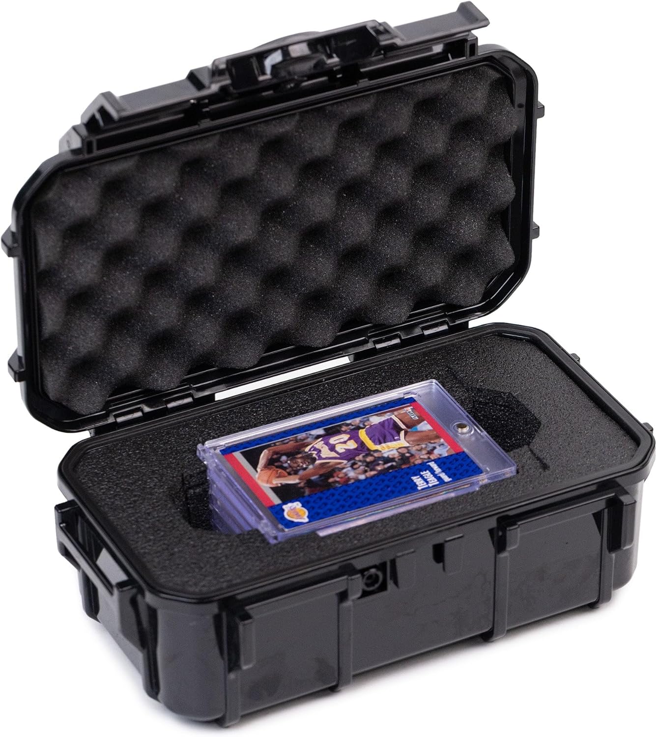 Evergreen Collector Cases - Trading Card Storage - 8 Graded or Magnetic Slab Compatible with PSA BGS SGC Baseball Basketball YuGiOh (Black)