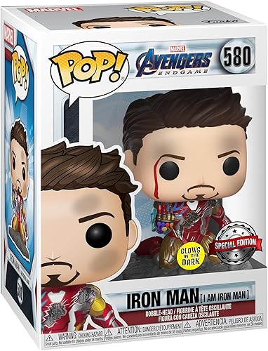 Funko Pop! Avengers Endgame: I Am Iron Man - Figura de vinilo de lujo, multicolor