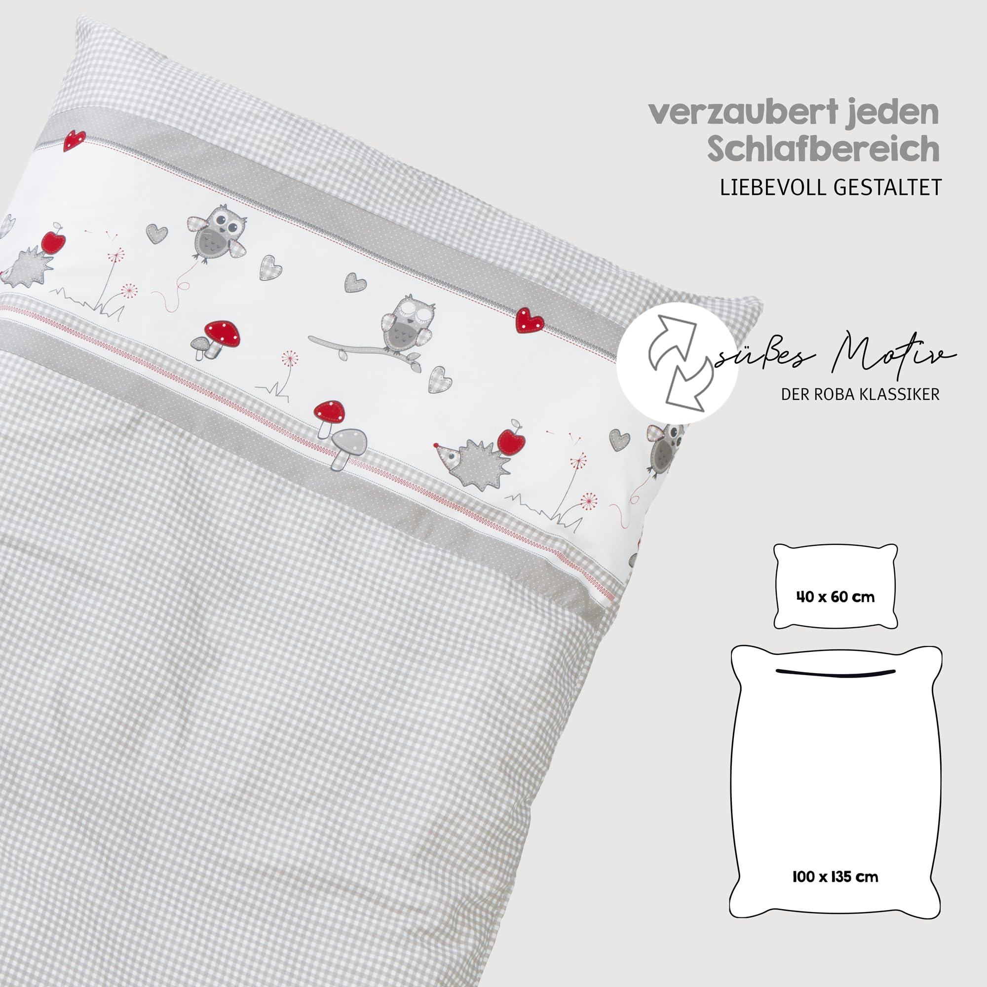 roba Babybett Set Adam & Eule 70x140 cm Mitwachsendes Kinderbett mit Bettwäsche Himmel Matratze Höhenverstellbar umbaubar Holz weiß