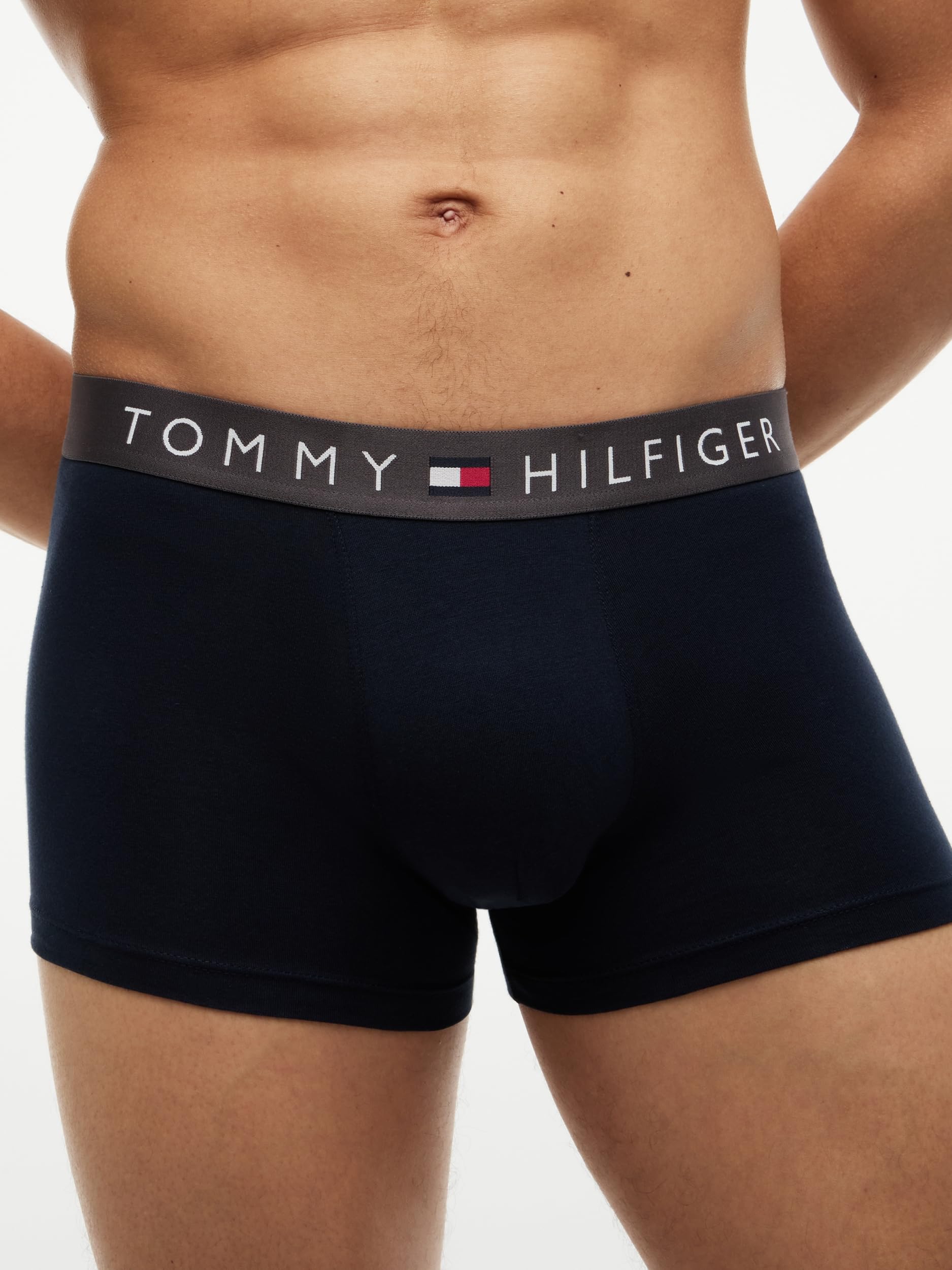 Tommy Hilfiger 3p Trunk WB Um0um03908 Baúl Hombre (Pack de 3)