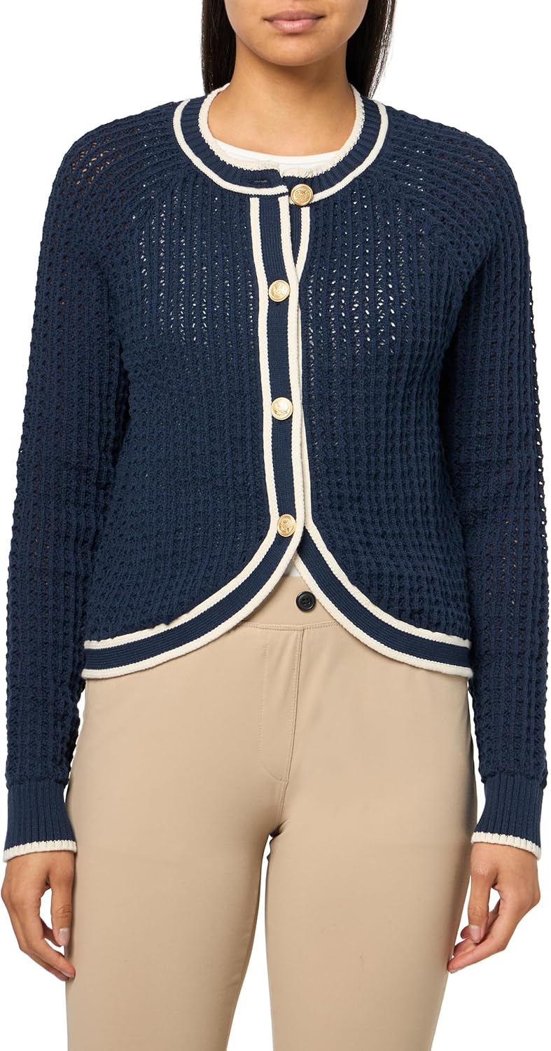 Lucky Brand Women's Button Front Sweater Jacket