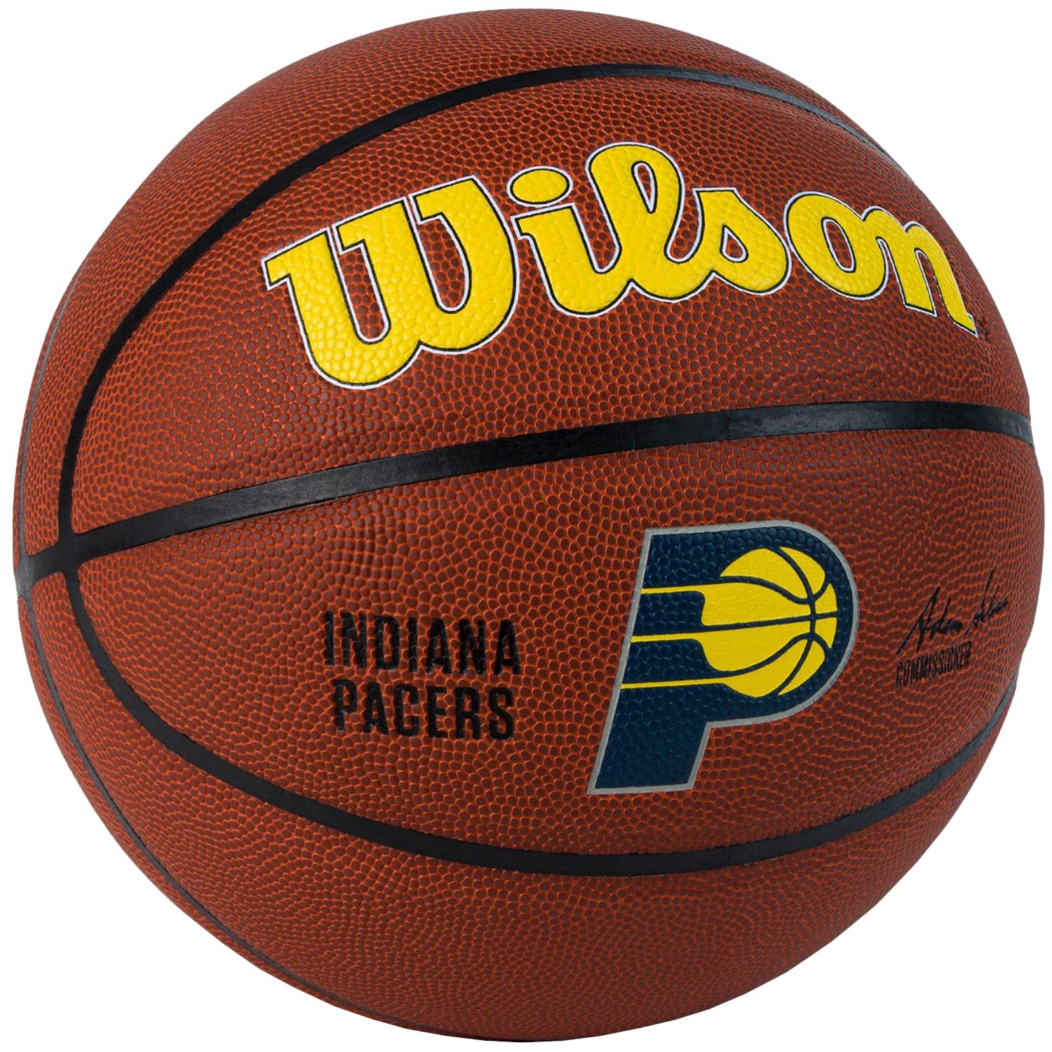 Wilson NBA Indiana Pacers Size 7 Basketball - PureFeel Cover, 29.5 in