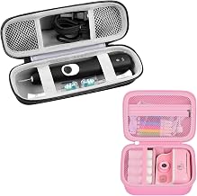 GWCASE Toothbrush Travel Case Compatible with Oral-B Electric Toothbrush + Kids Camera Case Compatible with TOZDTO Instant Print Camera