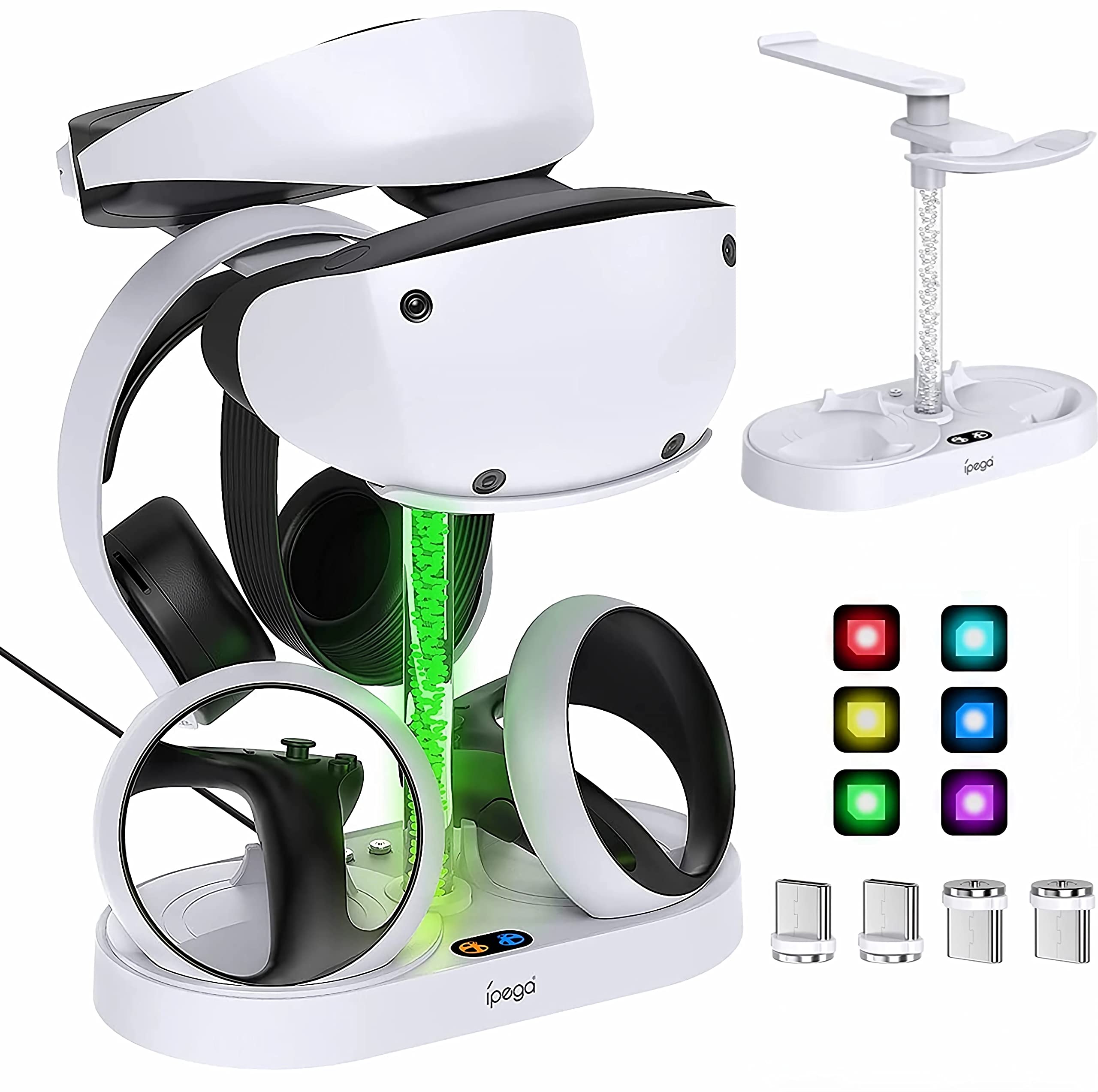 Amazon.co.jp: JoyHood PSVR2用充電スタンド、Type-C磁気充電コネクタ  