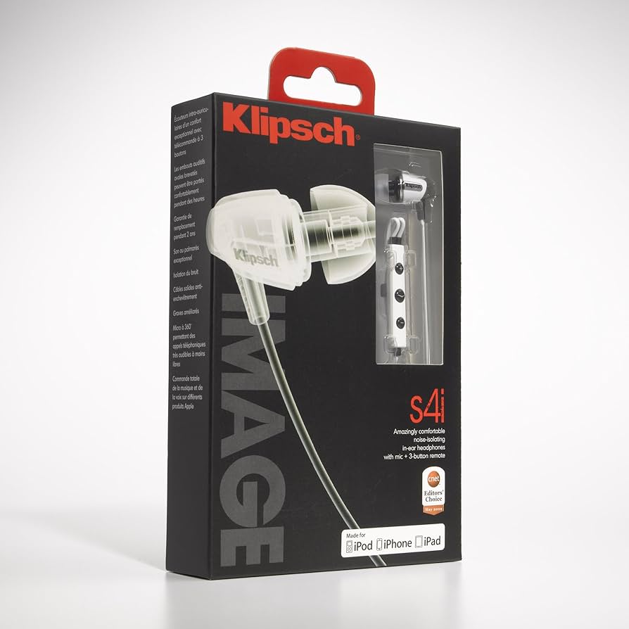 イヤホン Klipsch Image S4i Amazon.co.jp: Klipsch Image S4i II White スリーボタン