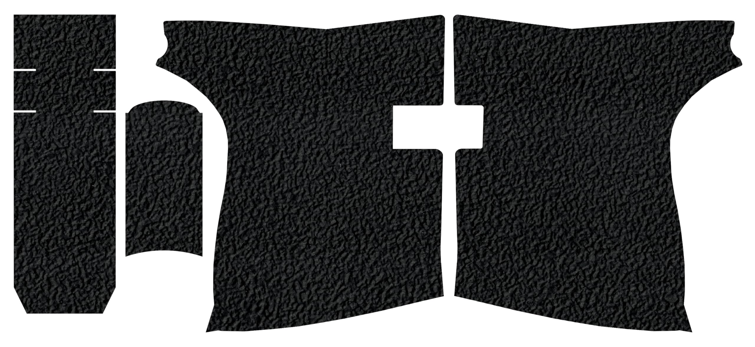 Tractiongrips Rubber Grip Tape Overlay for Ruger LCP II, LCP 2 Pistols
