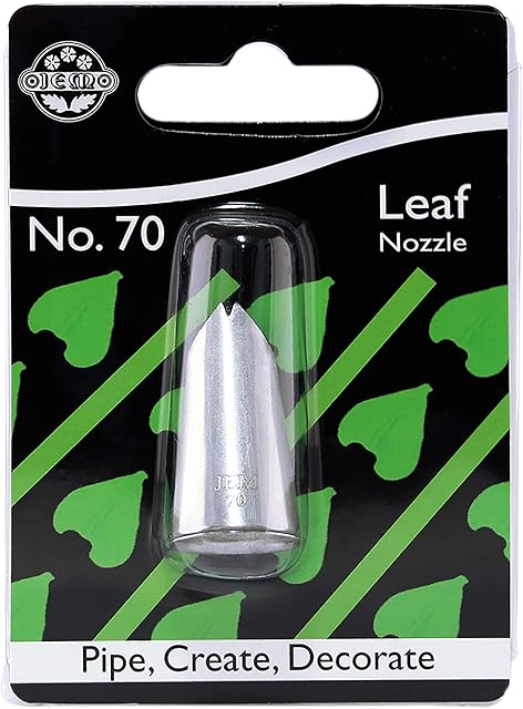 PME JEM Medium Leaf Piping Nozzle no. 70, Silver