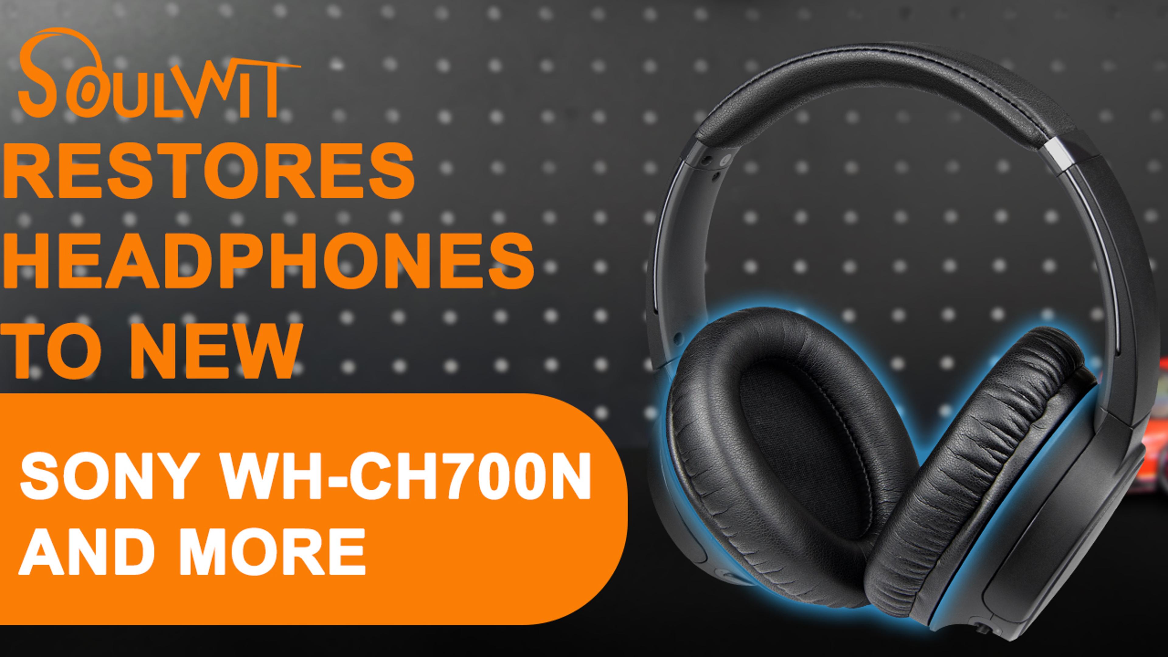 Amazon.com: SOULWIT Earpads for Sony WH-CH700N/MDR-ZX780/MDR-ZX770