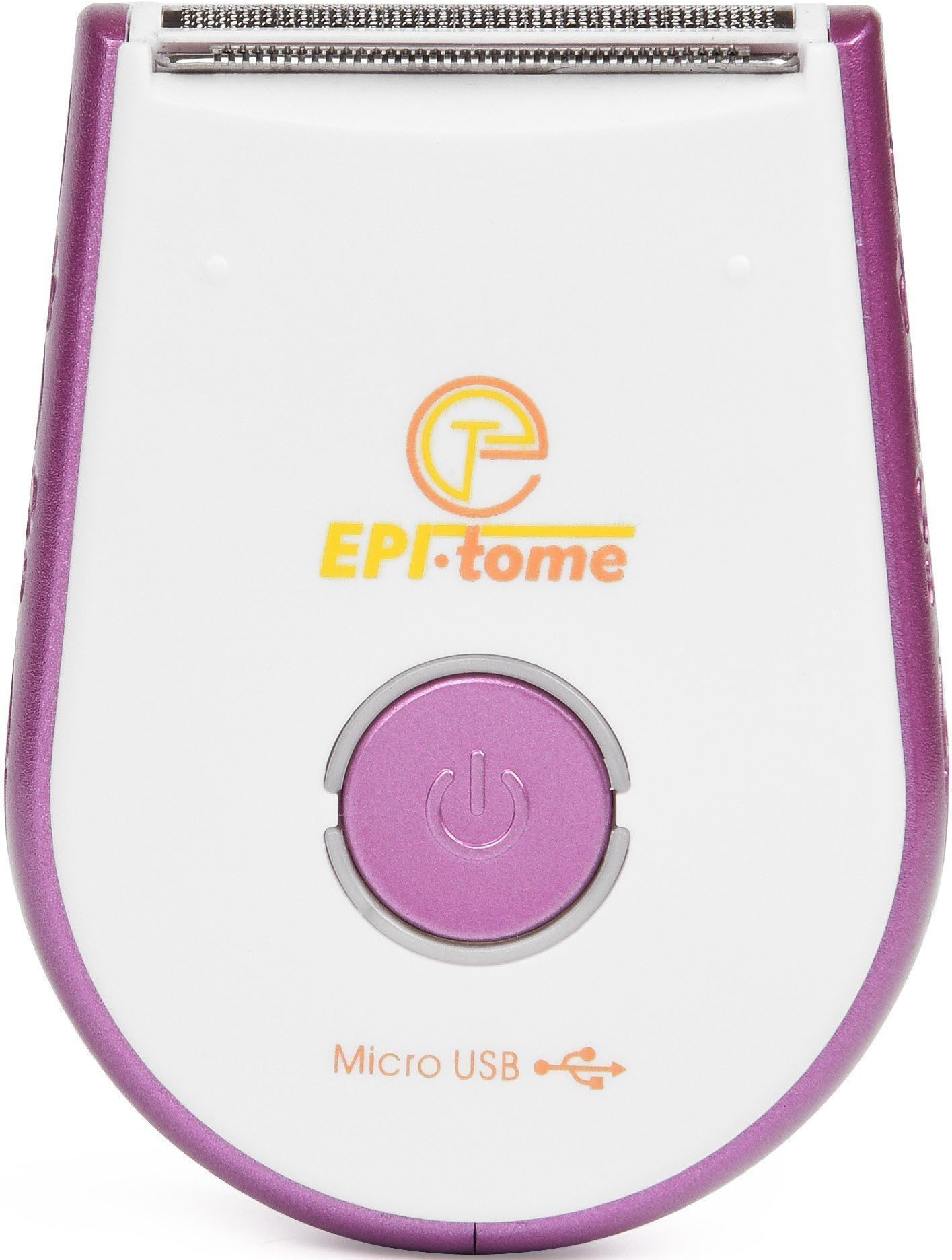 Epitome "Mini Bomber" USB Charging Travel Portable Hypoallergenic Sensitive Cordless Wet or Dry Body Ladies Shaver