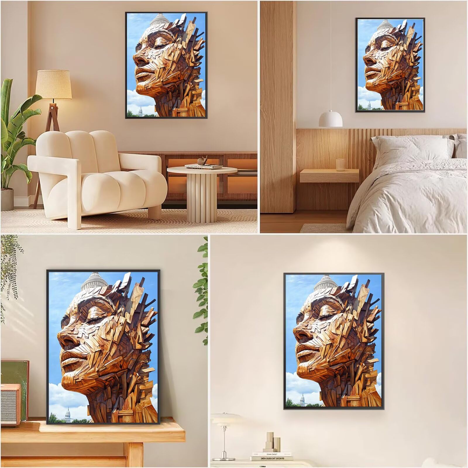 Diamond Painting Bild, Frau Diamond Painting Erwachsene 5D Eckige Steine Full Drill Diamond-painting, DIY Kreuzstich Bastelset Kreativ Set für Erwachsene, Crystal Art Home Wand Dekor, 60x90cm,Model736