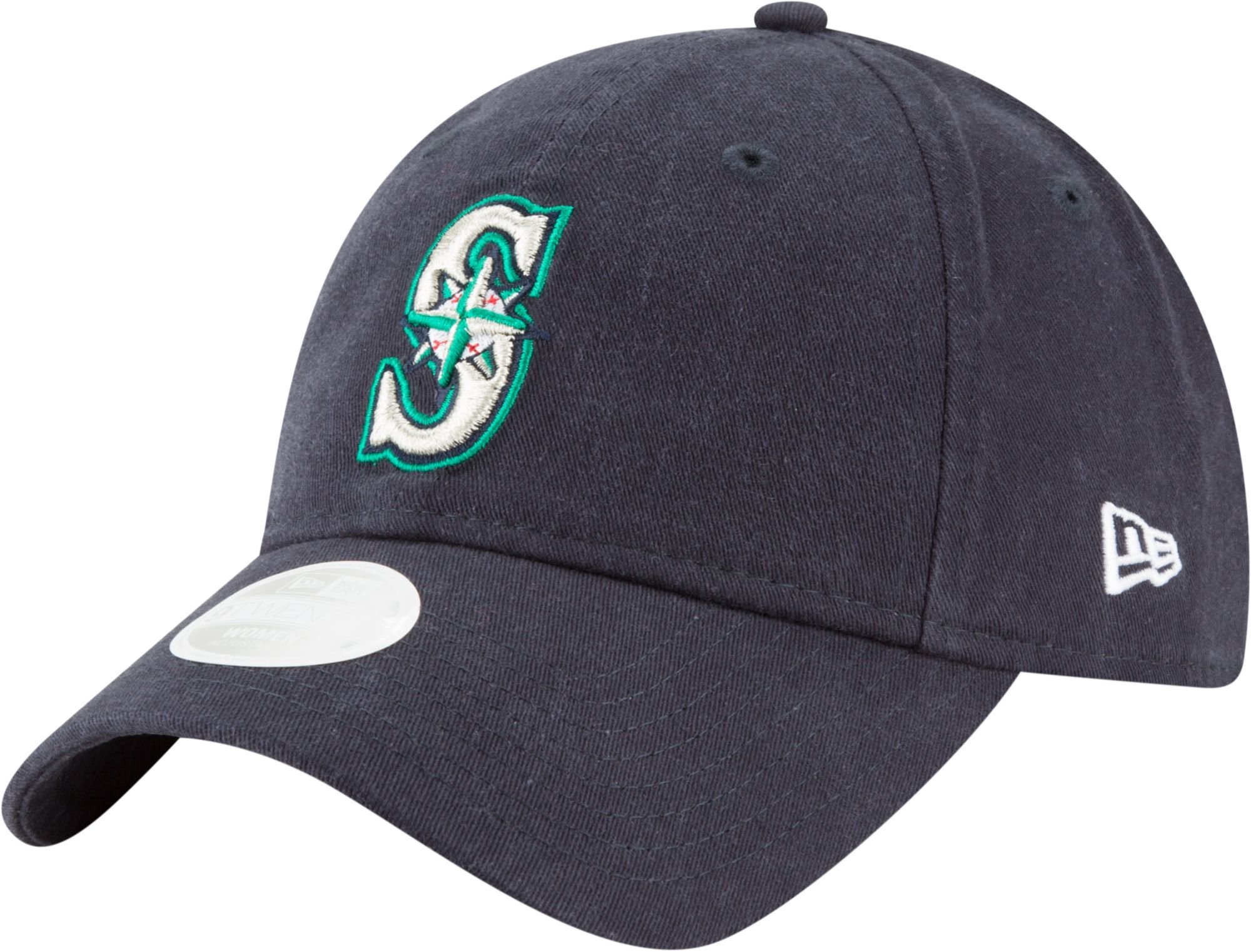 New Era Womens Core Classic Twill Team Color 9TWENTY Adjustable Hat  (Seattle Mariners)