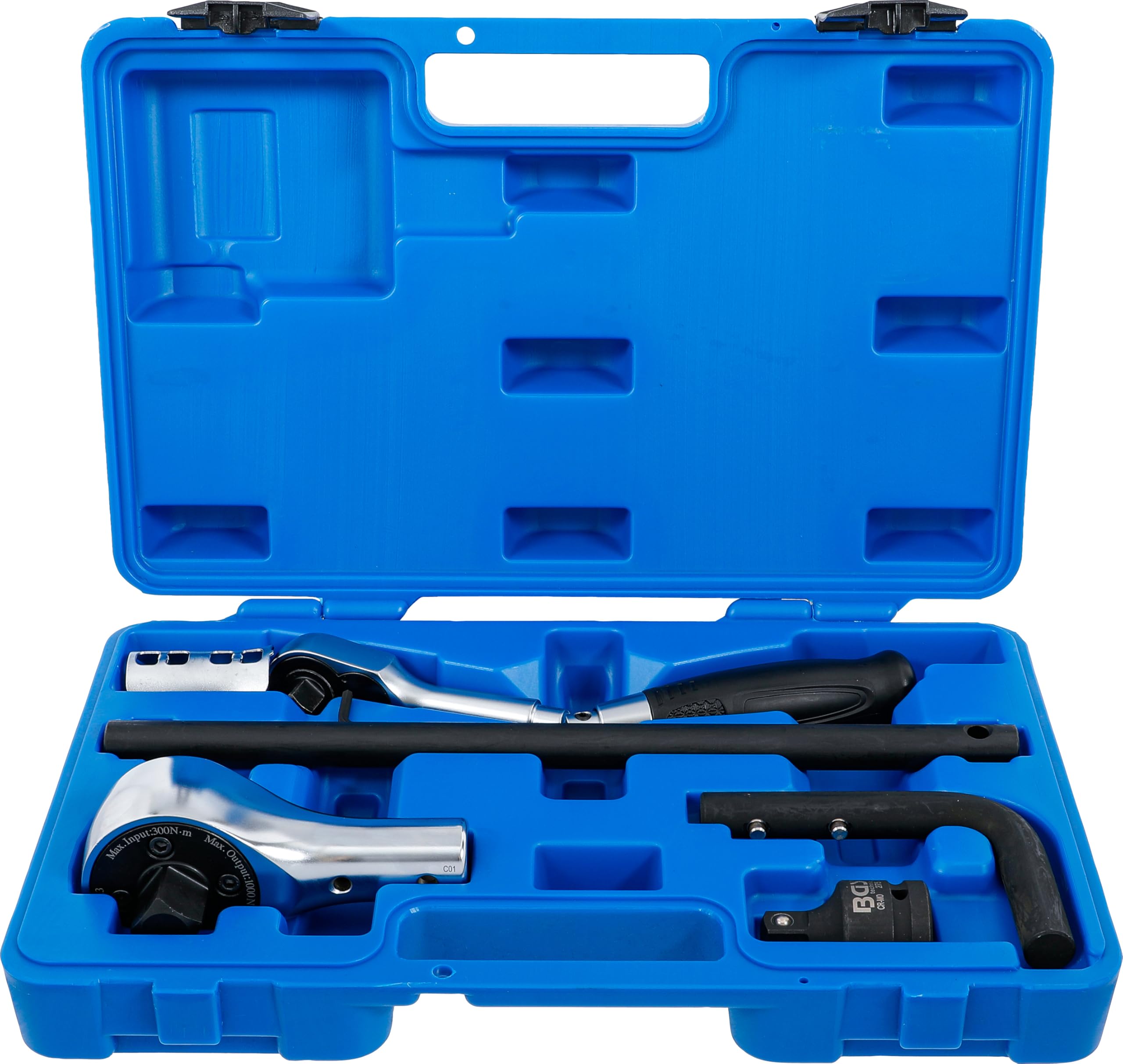 BGS 1204 | Juego multiplicador de par | 12,5 mm (1/2") + 20 mm (3/4") | 6 piezas