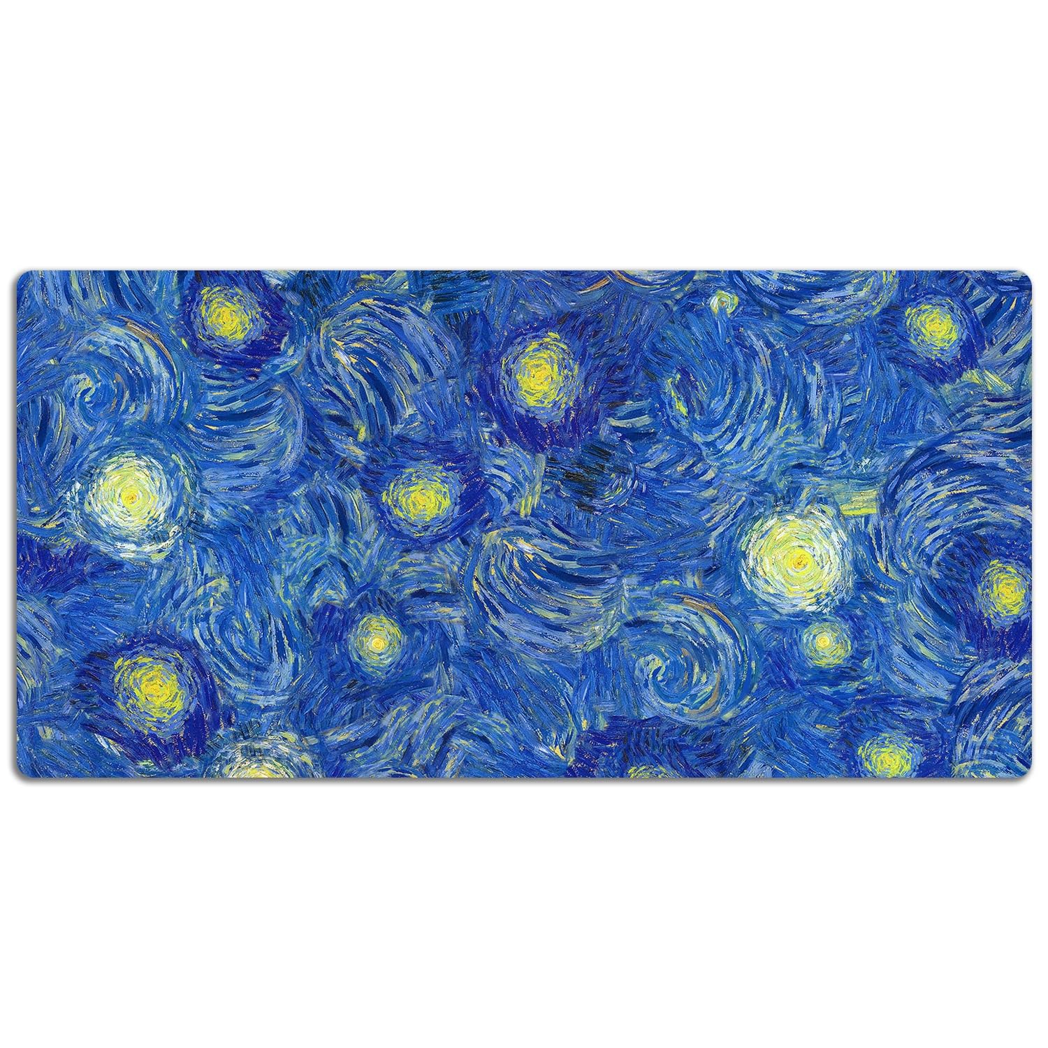 Sottomano da Scrivania 120x60 cm Superficie Protettiva per Ufficio e Casa in Vinile PVC Facile da Pulire Impermeabile Antiscivolo Protezione e Decorazione - Mandorlo in fiore