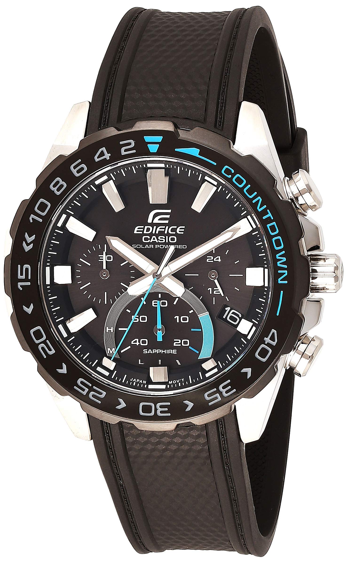 Casio Analog Black Dial Mens Watch - EFS-S550PB-1AVUDF (ED477) (B07W729K3H) Amazon Price History, Amazon Price Tracker