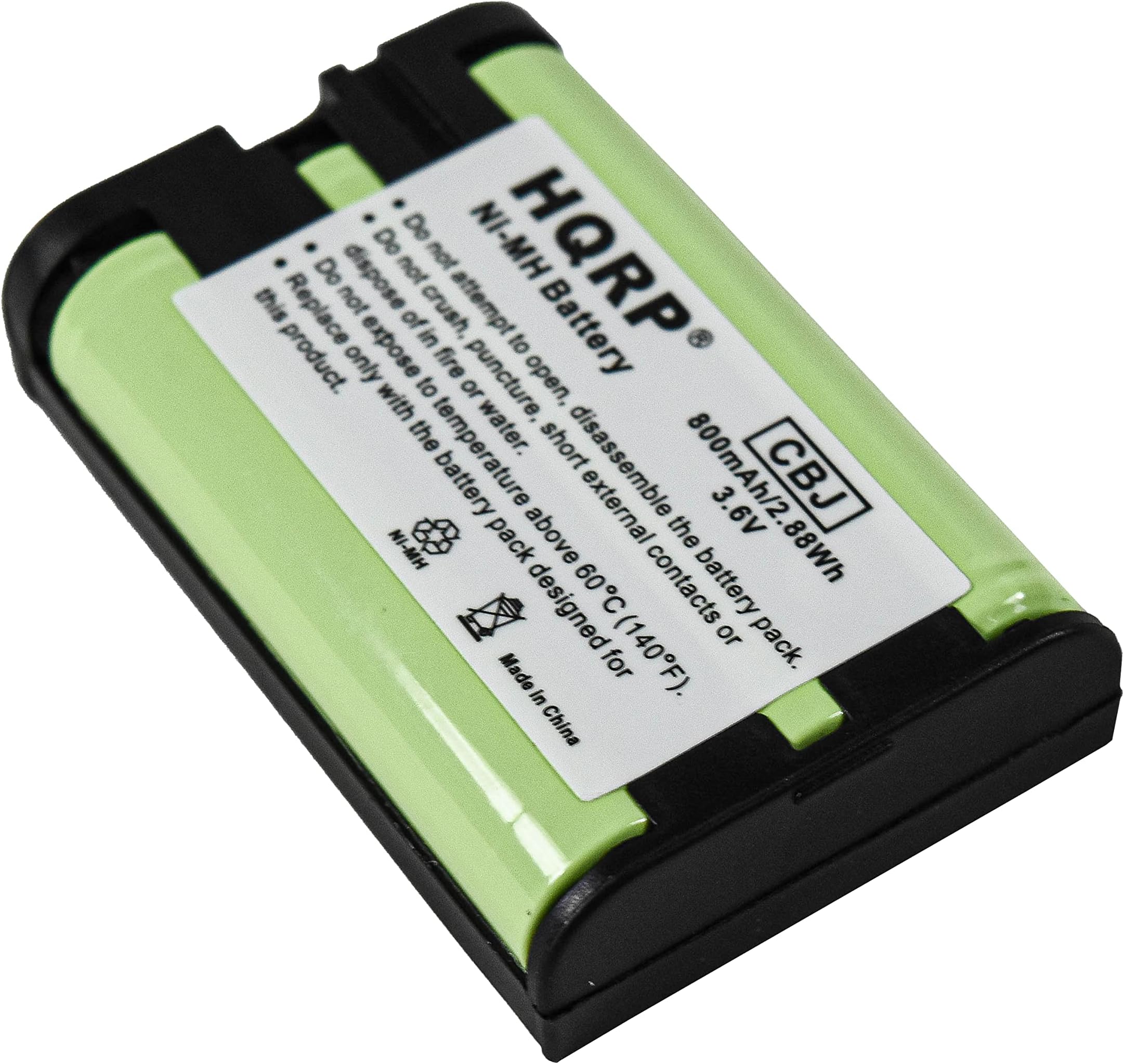 HQRP 2-Pack Telephone Battery Copatible With Panasonic CPH-496, CPH496