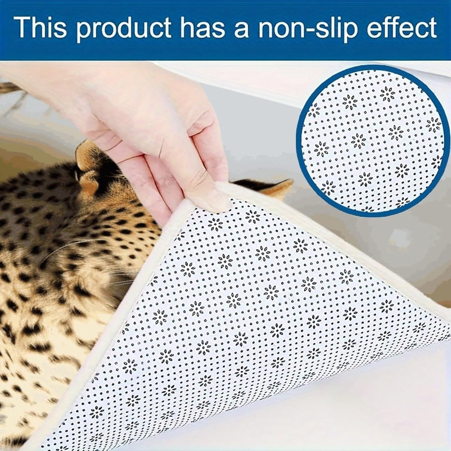 Wild Animal Leopard Kitchen Mats Soft Absorbent Rugs for Floor Non Slip Washable Kitchen Mats Fashion Rectangular Rugs for Three-Piece Set for Laundry Office Home Sink