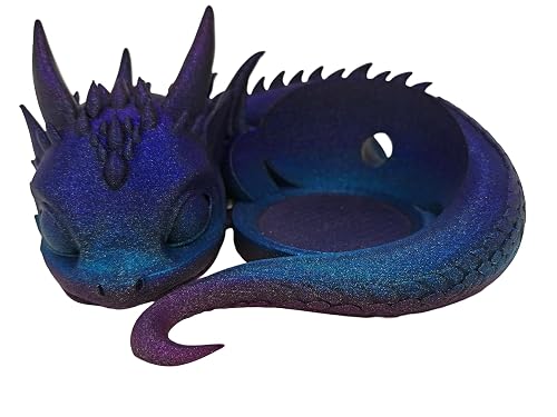 Drachenständer Halter kompatibel mit Echo Dot 5. Gen. (Mystic Night)