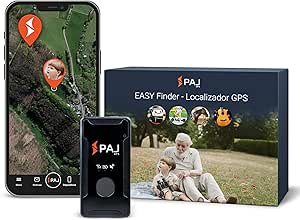 PAJ Easy Finder 4G - Mini Real Time GPS Location for Seniors, Children or People with Dementia/Alzheimer's - Voice Messages - with SOS Emergency Button - Up to 14 Days Battery asin的图片