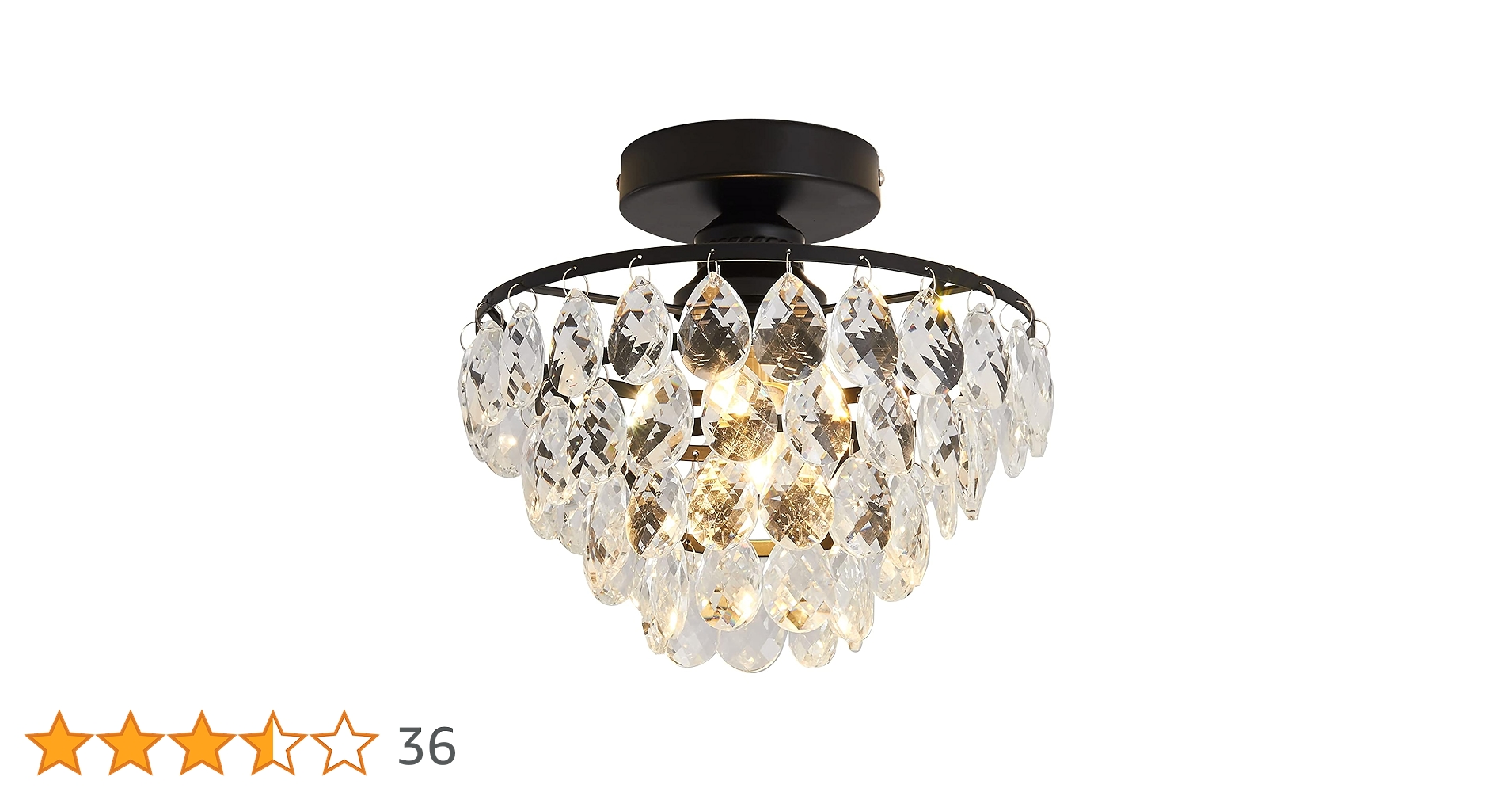 Amazon.co.jp : KY LEE シーリングライト 1灯 ブラック