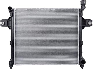BESUTO Aluminum Radiator | Compatible with Jeep COMMANDER 3.7 V6,2006-2007 | 26mm Core Thickness | Replaces CU2839