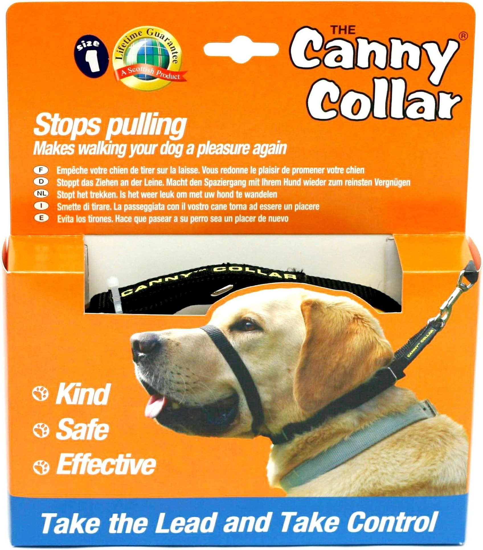 Canny Collar No Pull Dog Head Collar, Lead Training Head Harness, Dog