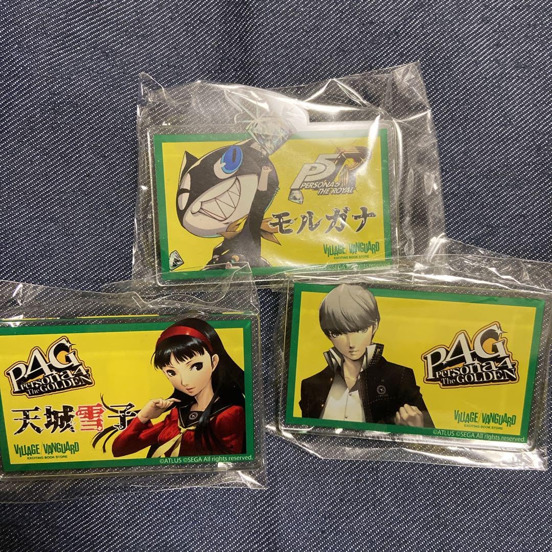 ペルソナ5 ヴィレヴァン アクキー・バッジ ペルソナ5 ヴィレヴァン アクキー・バッジ P25th】「ヴィレッジ