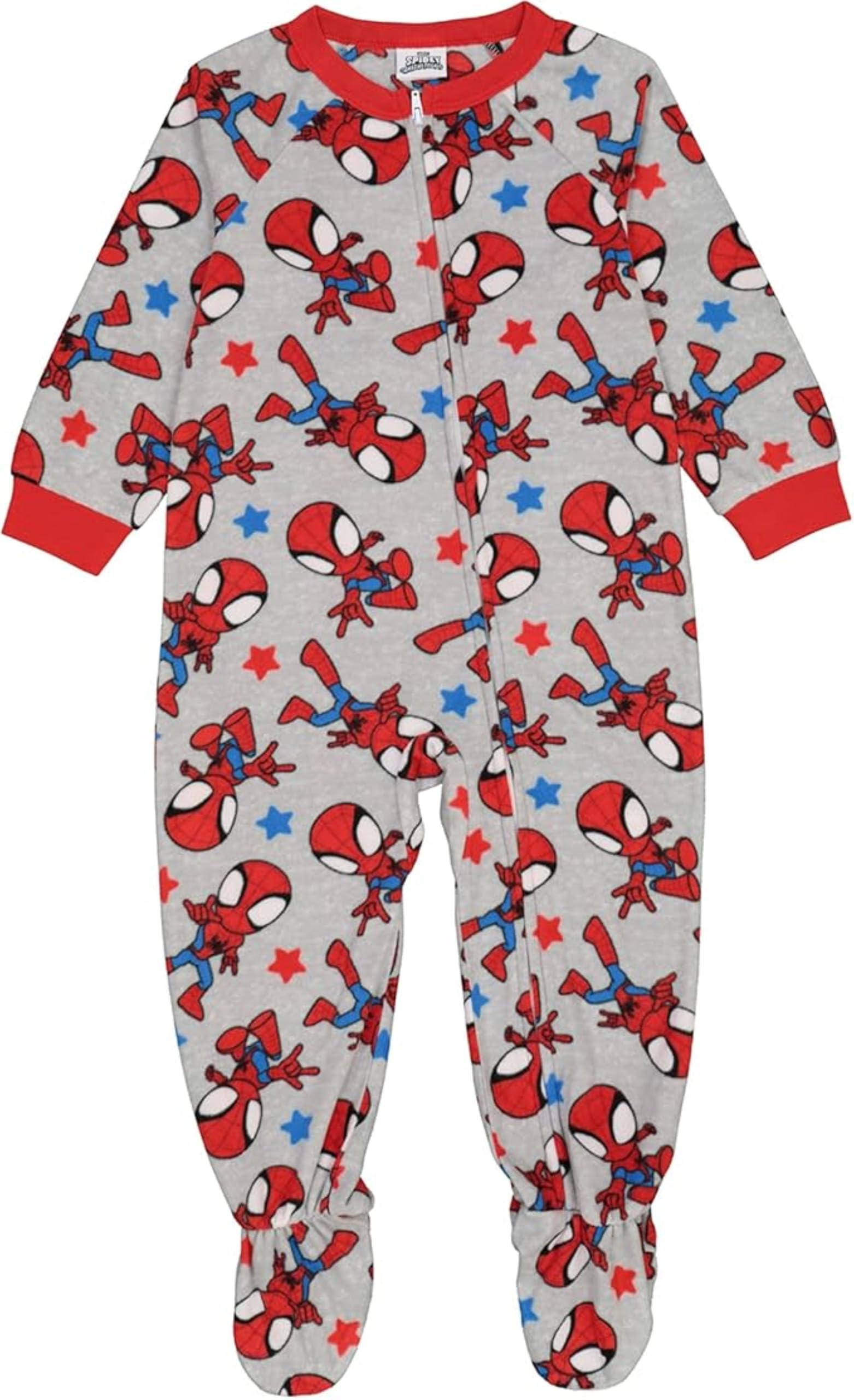 Royal Boys Baby's and Toddlers Cozy Fleece Non-Slip Footed, Zip-Front, Blanket Sleepers (24M)
