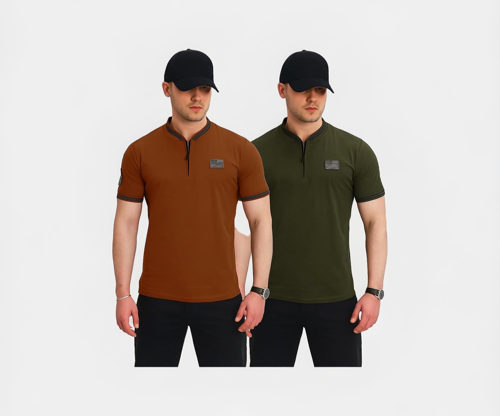 Lymio Polo T Shirt for Men || T Shirt for Man || Collar T Shirt Style Men (Packs Also Available) (Polo-51-54)
