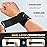 CAMBIVO Wrist Wraps for Men and Women 2 Pack, Adjustable Compression Wrist Brace for Carpal Tunnel, Wrist Support, Pain Relief, Lifting Straps Wrist Bands for Fitness, Weightlifting, Gym Workout