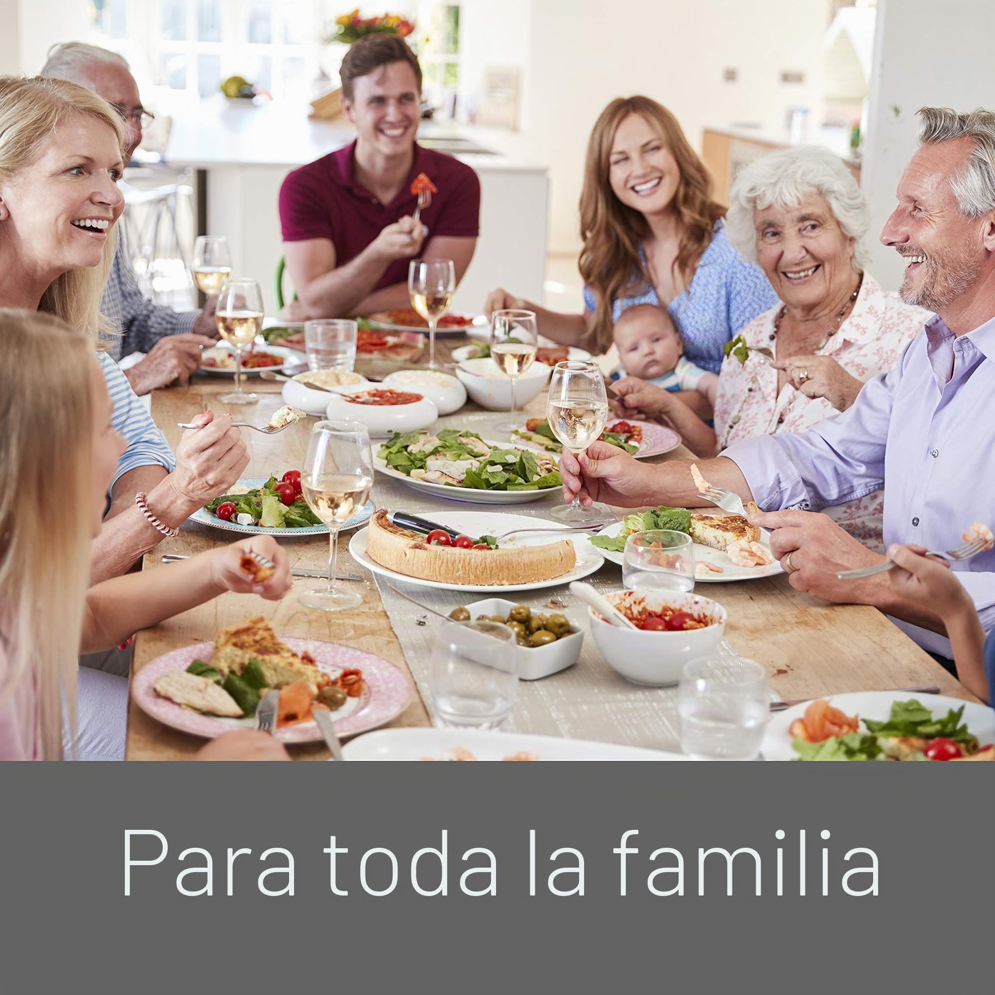 Haushalt Internacional Olla universal con tapa de cristal (15 l y 28 cm), olla grande de acero inoxidable, para inducción, gas, eléctrica, vitrocerámica, ideal