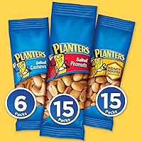 Vista 4 de Planters Paquete variado de anacardos y cacahuetes de frutos secos (36 unidades, 61.49 onzas en total)