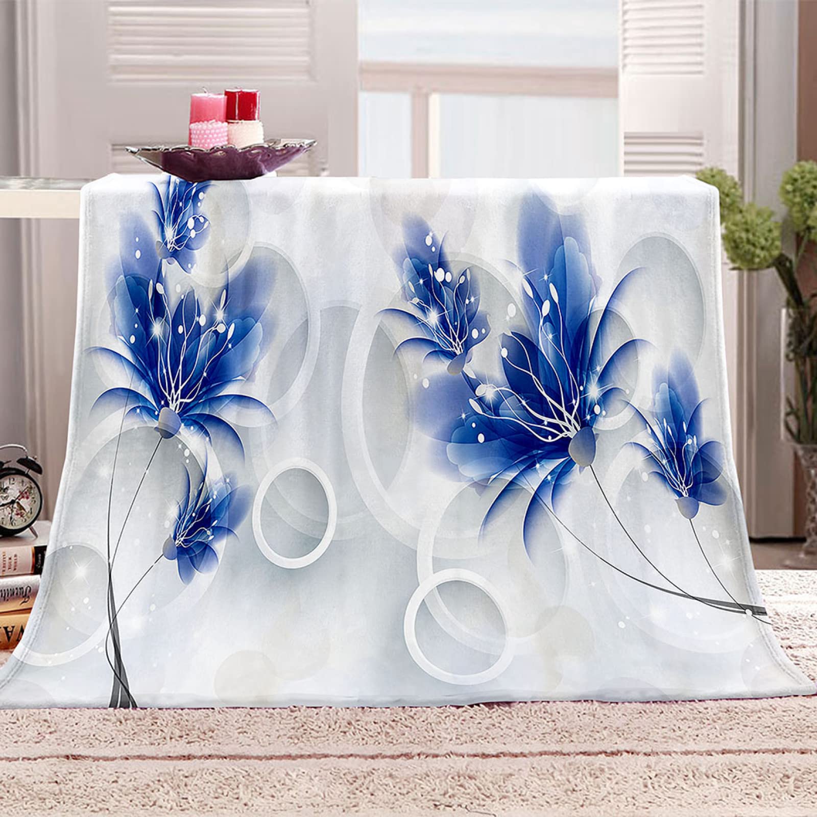 Couverture en flanelle personnalisée à offrir en cadeau pour enfants et adultes